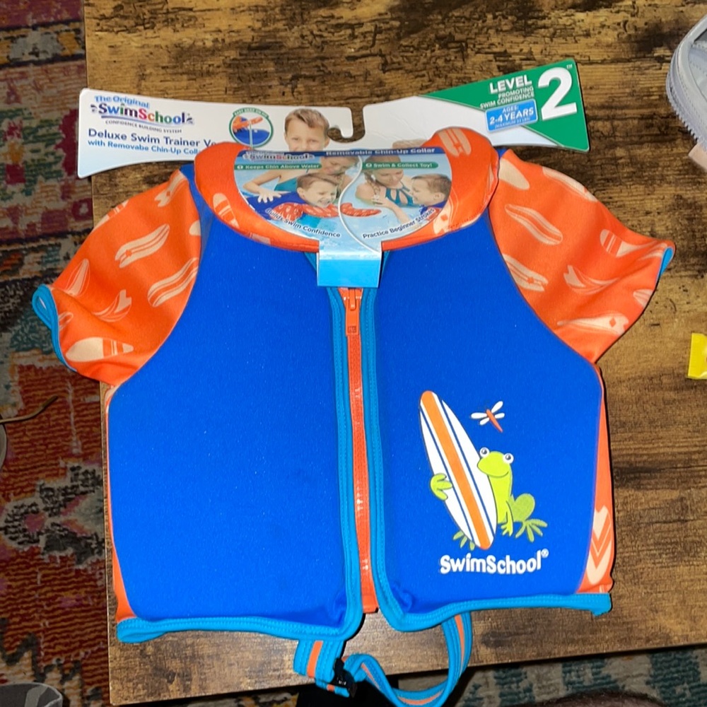 The original Swim School Swim Trainer Vest